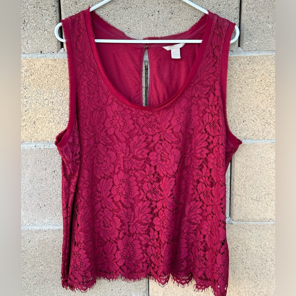 Banana Republic sleeveless blouse